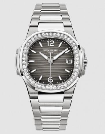 Review Patek Philippe Nautilus 7010 White Gold / Smoke Gray Replica Watch 7010/1G-012